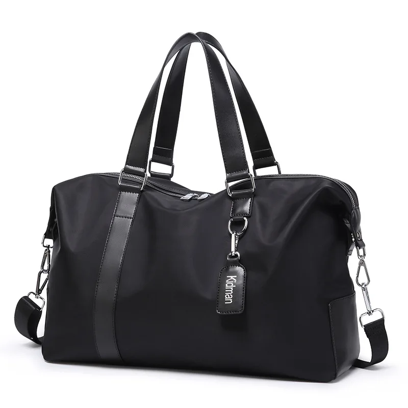 

New Oxford Cloth with PU Waterproof Travel Bag Fashion Business Travel Shoulder Crossbody Bag Unisex Portable Trend Travel Bag