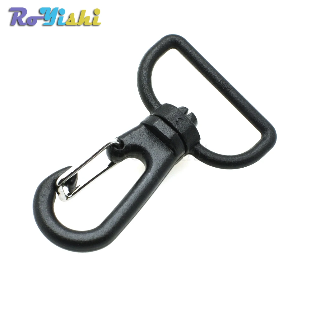 Buy 3/4" Plastic Swivel Snap Hook Black For Weave