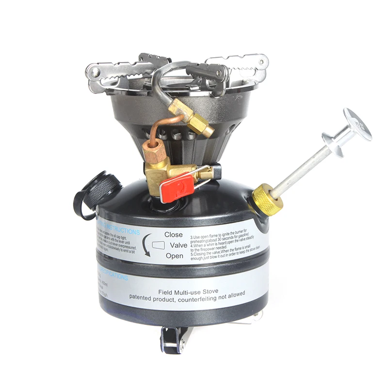 

BRS One-piece Gasoline Stove Fuel Stove Outdoor Picnic Hiking Burners Foldable Camping Gas Stove With Bag Camping Equipment