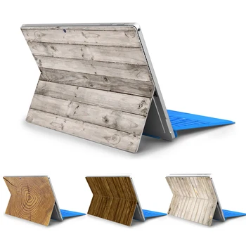 

Wood Grain series Laptop Stickers For Microsoft Surface Pro 4 Pro 5 Skin Decal vinyl Stickers for Surface Pro 6 cover