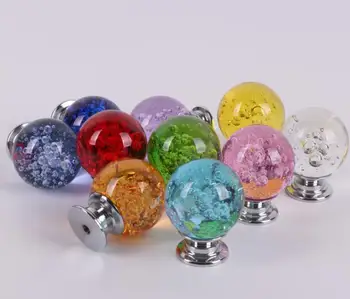 

Rhinestone Crystal Glass Knobs Diamond Shape Design Cupboard Drawer Pull Kitchen Cabinet Door Wardrobe Handles HardwareWholesale