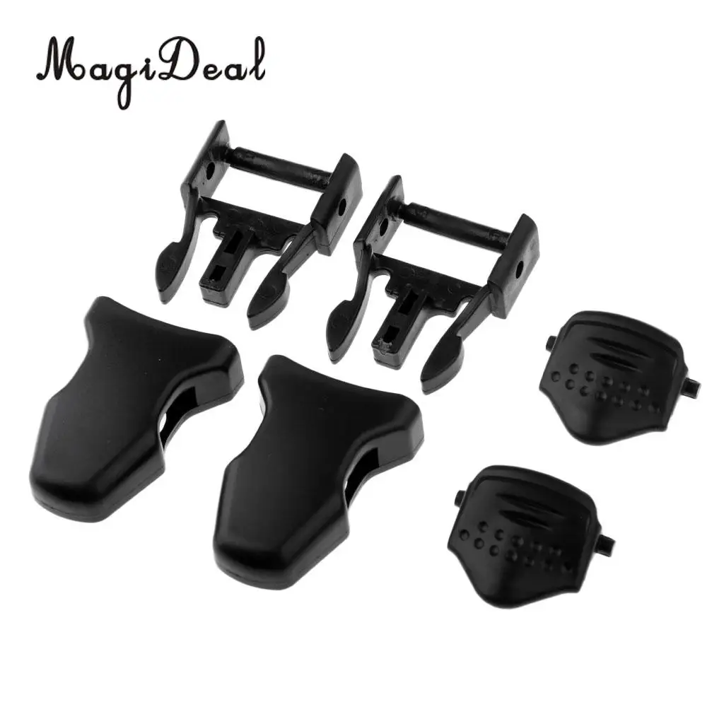 MagiDeal 1 Pair Universal Dive Fin Flippers Strap Buckles Replacement for Underwater Scuba Diving Diver Swimming