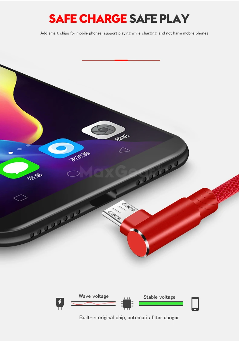 L-образный 1 м 2 м 3 м Micro USB кабель 90 градусов для быстрой зарядки и передачи данных кабель Microusb для samsung Xiaomi Android игровой провод