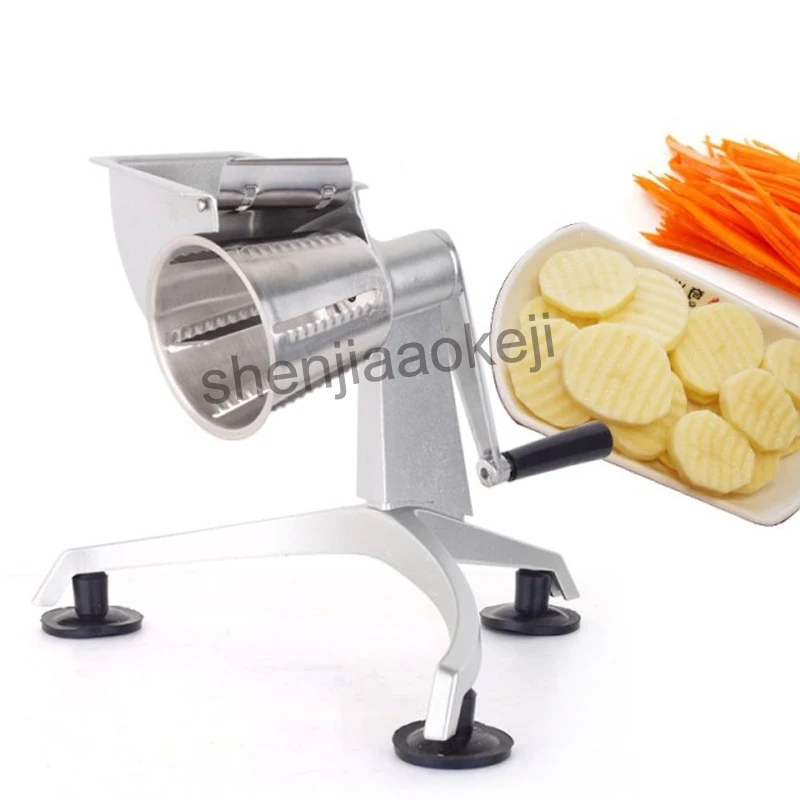 Manual Vegetable Cutter multi-vegetable Salad fruit machine shred vegetables slicing machine salad slicer 1pc banana slicer fruit salad cucumber kiwi and sausages cutter kitchen tool