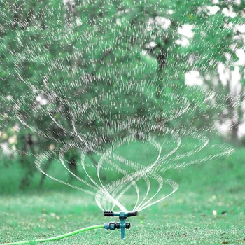 

1pc Garden Automatic Rotating Sprinkler Lawn Irrigation Sprinkler Gardening Tools and Equipment Agriculture Tools Misting Nozzle