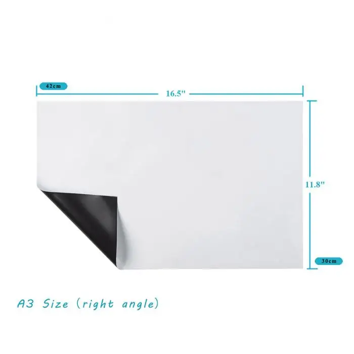 A3 A4 магнитная доска напоминание холодильник семейная доска для сообщений офис памятка холодильник MJJ88