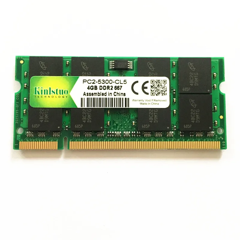 Acheter Marque mémoire ram ddr2 4 gb 800 Mhz pc2 6400 so dimm ordinateur portable, ram ddr2 4 gb 667 pc2 5300 sodimm notebook, 4 gb ddr2 mémoire