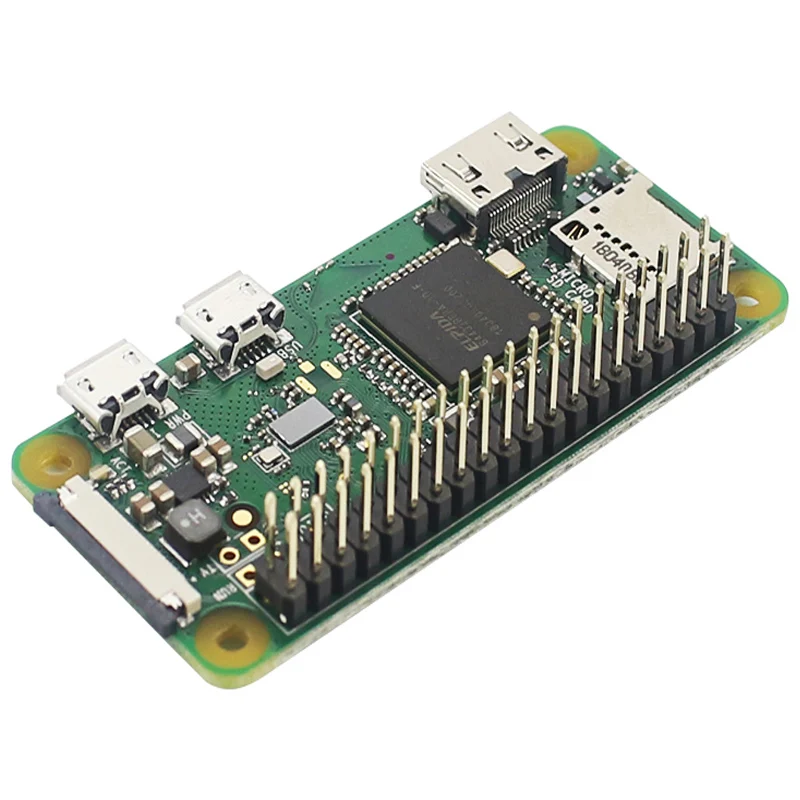 

Raspberry Pi Zero WH Pre-soldered 410PIN GPIO Headers with 512Mb RAM 1GHz CPU Mini PC All in One Built-in WiFi&Bluetooth Pi 0 W