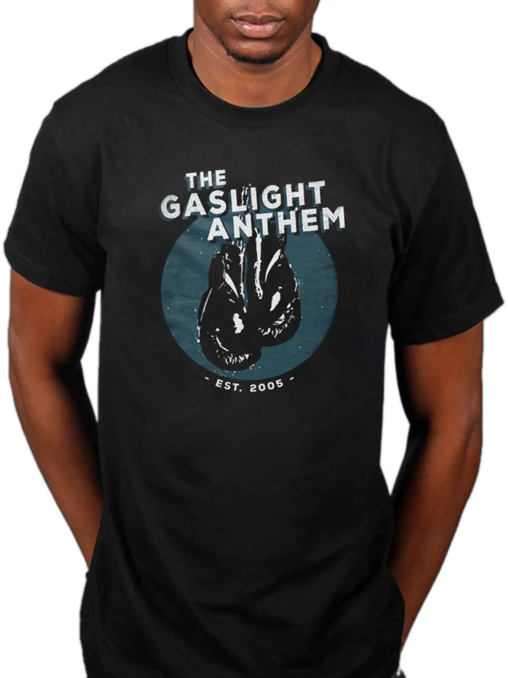 مسؤول Gaslight النشيد Boxinger قفازات تي شيرت بالوعة أو Swimer الأمريكية عامية الصيف T قميص العلامة التجارية اللياقة البدنية كمال الأجسام