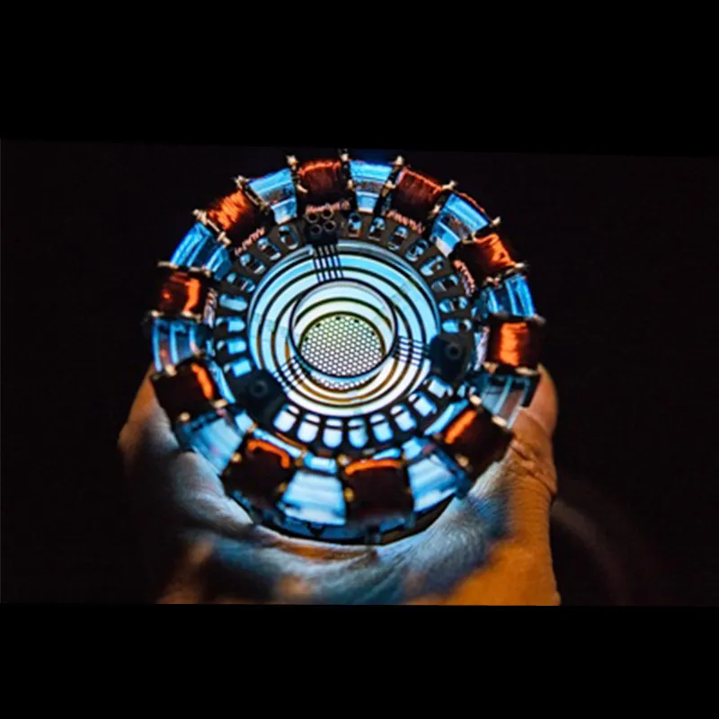 

Iron Man Arc Reactor With LED Light Endgame DIY cool 1:1 scale A generation of glowing iron man heart model Action Figure Toy