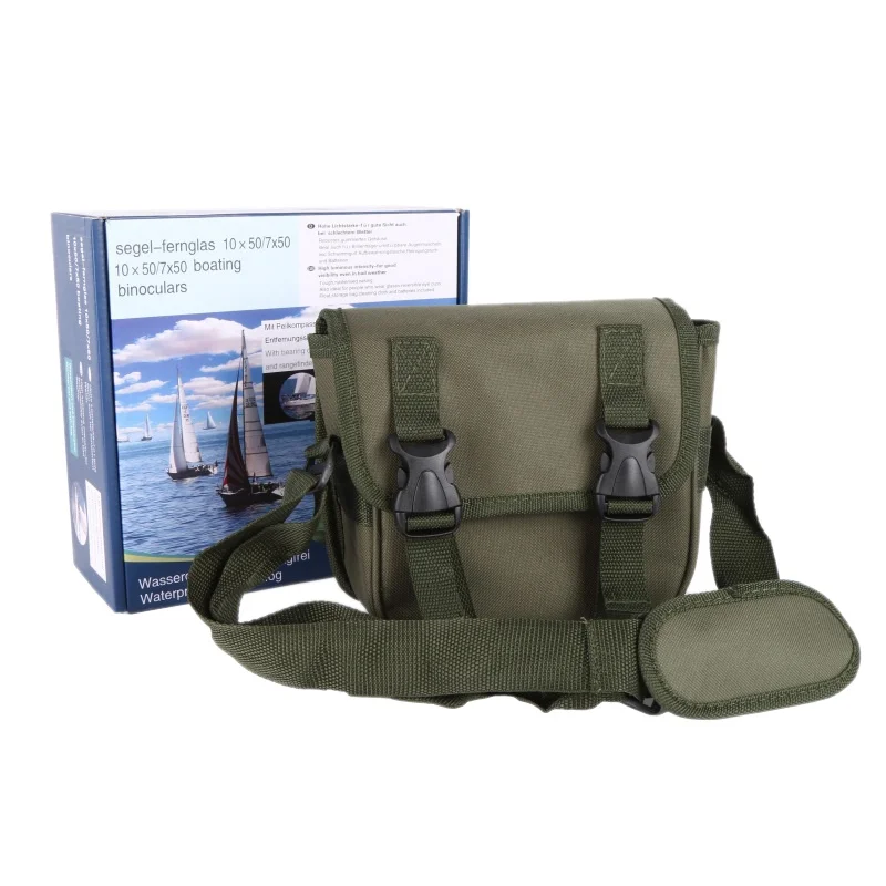 10x50 للماء البحرية تلسكوب مكافحة الضباب HD مناظير مع rangefinder البوصلة شبكاني المصابيح للرؤية الليلية الصيد 10x50 للماء البحرية تلسكوب مكافحة الضباب HD مناظير مع rangefinder البوصلة شبكاني المصابيح للرؤية الليلية الصيد