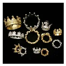 DIY Schmuck Crown Zubehör Handgemachte Harz Handwerk Dekoration Mini Nette König Royal Kronen Anhänger Schmuck Erkenntnisse Charms