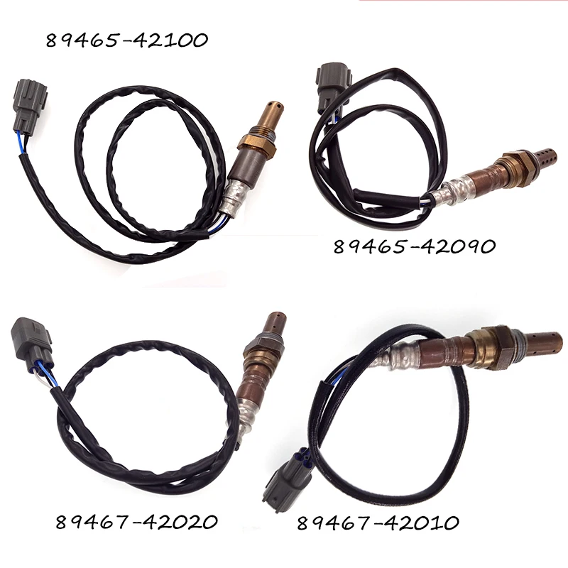 

Good new Complete Set 4 Oxygen Sensor O2 Sensor for 2001 2002 2003 Toyota RAV4 89467-42010 89467-42020 89465-42090 89465-42100