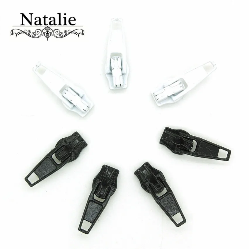 2018 Wholesale 25pcs 3 Zinc Alloy Auto Lock Automatic Zipper Puller