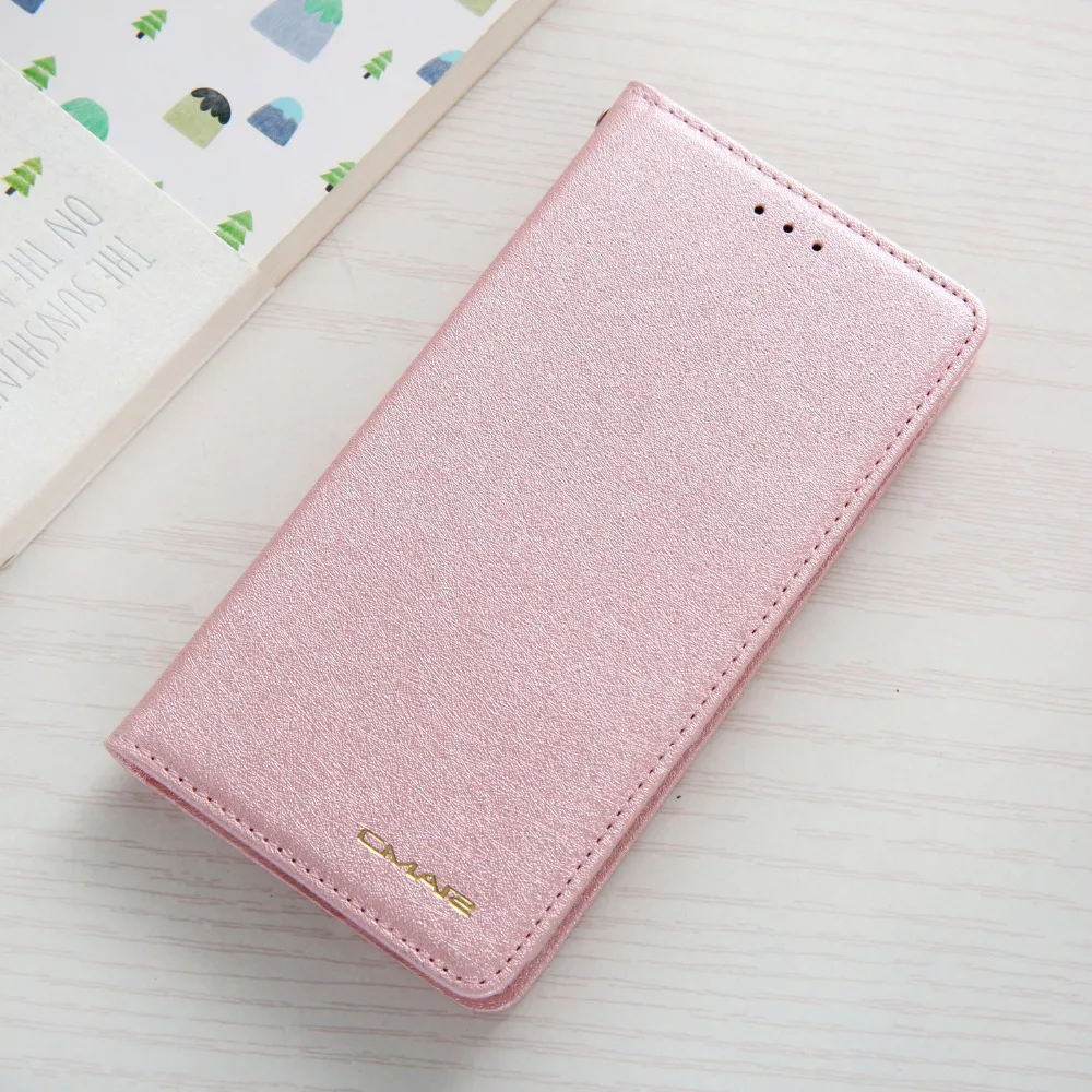 

For Samsung Galaxy S8 Plus Case Silk Leather Magnetic Flip Wallet Phone Cover For Samsung Galaxy S8 Case With Stand Card Holder