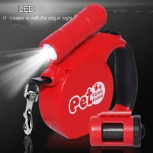 2019 With lights garbage bags dog chain pet automatic telescopic traction rope small and medium-sized e commerce adoption factors in small and medium sized enterprises