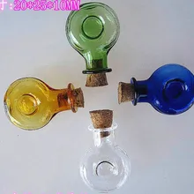 Руководство XO мобильного телефона флакон кулон стекла желающих бутылка DIY ожерелье флакон кулон/миниатюра кулон/стеклянная бутылка/желание трубка