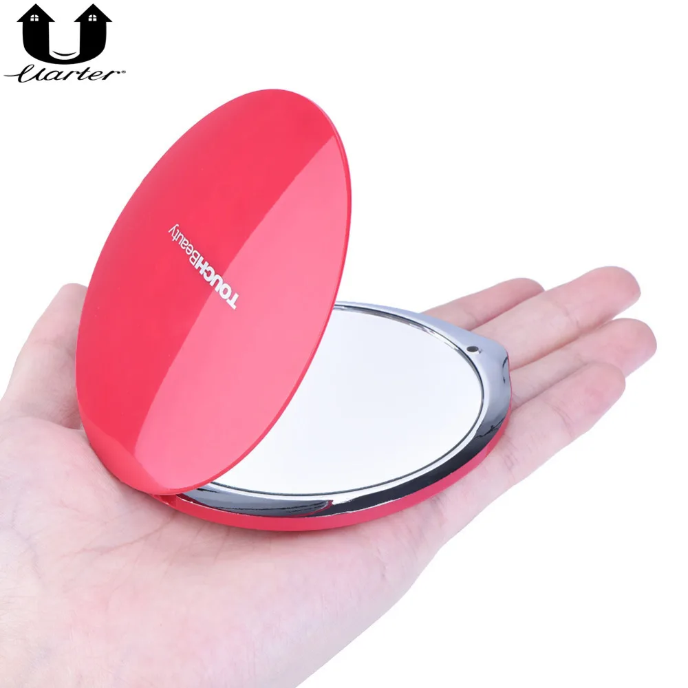 

UARTER Led Light Mini Mirror Cosmetic Foldable Small Travel Mirror Light Led Mirror Portable