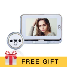 Auto Voice Reminder Smart Door Peephole Camera Wireless Infrared Night Version Wireless Door Viewer