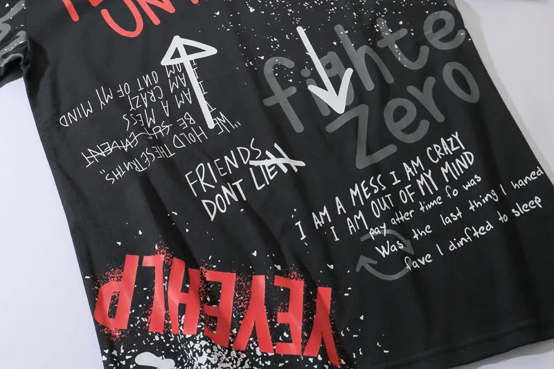 GONTHWID Ribbon Graffiti футболки с коротким рукавом Уличная одежда мужские хип-хоп Харадзюку повседневные топы с круглым вырезом футболки мужские модные футболки