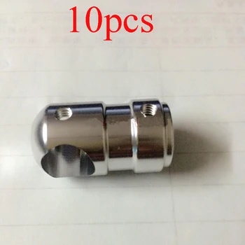 

10PCS Aluminum Alloy D12mm T-shape Tee Joint to Tripod Carbon Tube Fixed Connector Mount for RC Plant UAV Drone