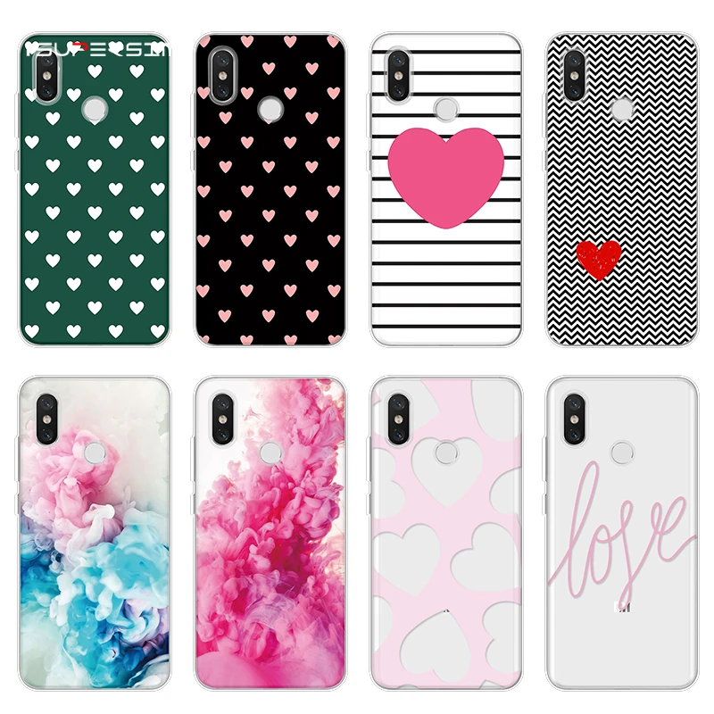 

for Xiaomi Redmi S2 Mi 8 Lite A1 A2 5X 6X Note 5 4 Pro Prime 4X 5A Case for Xiaomi Pocophone f1 Case for Redmi Note 6 Pro Case