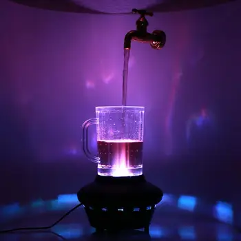 

New Injection Molding Durable Suspended Taps Suspended Faucet Portable Magic Glass Lamp Magic Faucet Lamp Practical LED