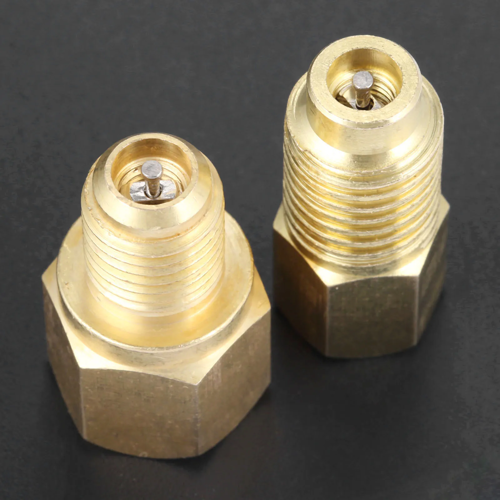 2 шт. 1/4 &quotACME Female 1/2&quot Male R134a и R22 адаптеры с сердечником клапана бак