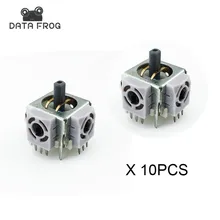 10 unids reemplazo 3D joystick módulo piezas de reparación stick analógico Potenciómetros para Microsoft Xbox 360 Controller videojuegos