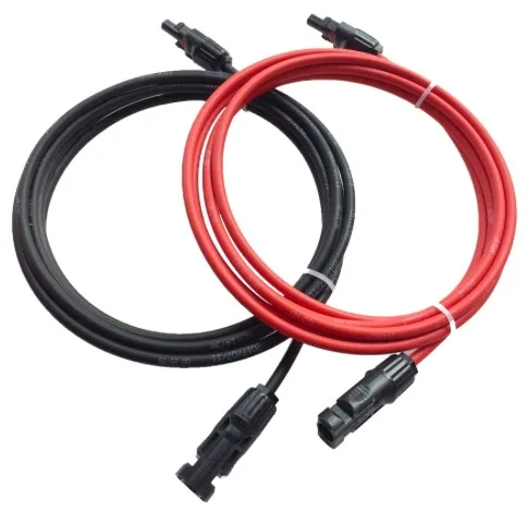 12AWG 4 мм2 15 м 12 10 8 5 3 1 чёрно-красный Солнечный PV кабель провод медная TUV солнечная