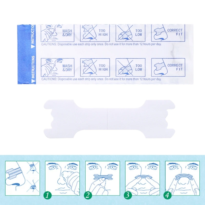10 шт./упак. полоска на нос от Храпа Анти Храп для уменьшения храпа помощи устройства для здоровья сна