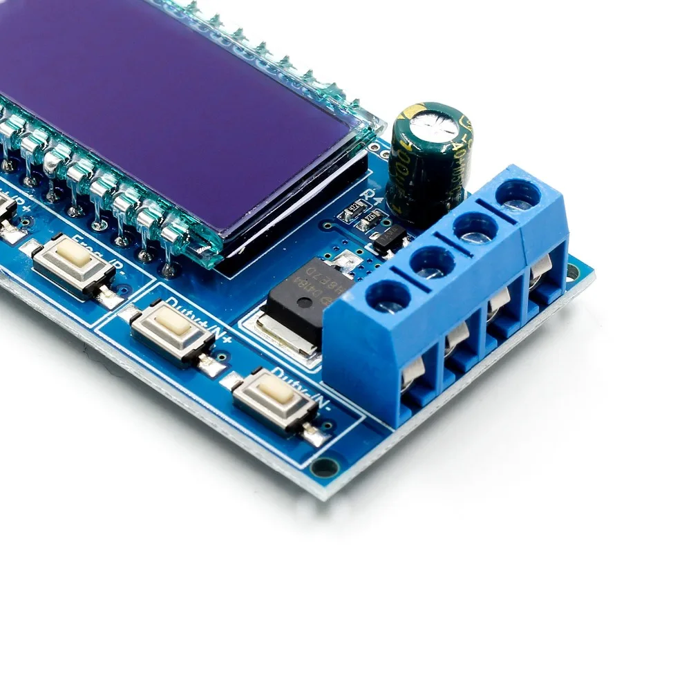 Высокомощный PWM затемняющий Модуль управления скоростью Соленоидный клапан номер Частота Рабочий цикл Регулируемая задержка цикла