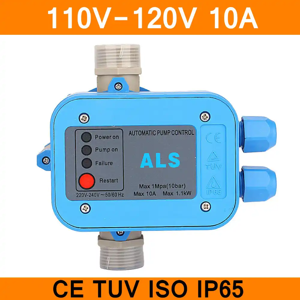 Business Industrial 110v Automatic Pump Pressure Controller Electronic Switch Control For Water Pump Pump Parts Accessories