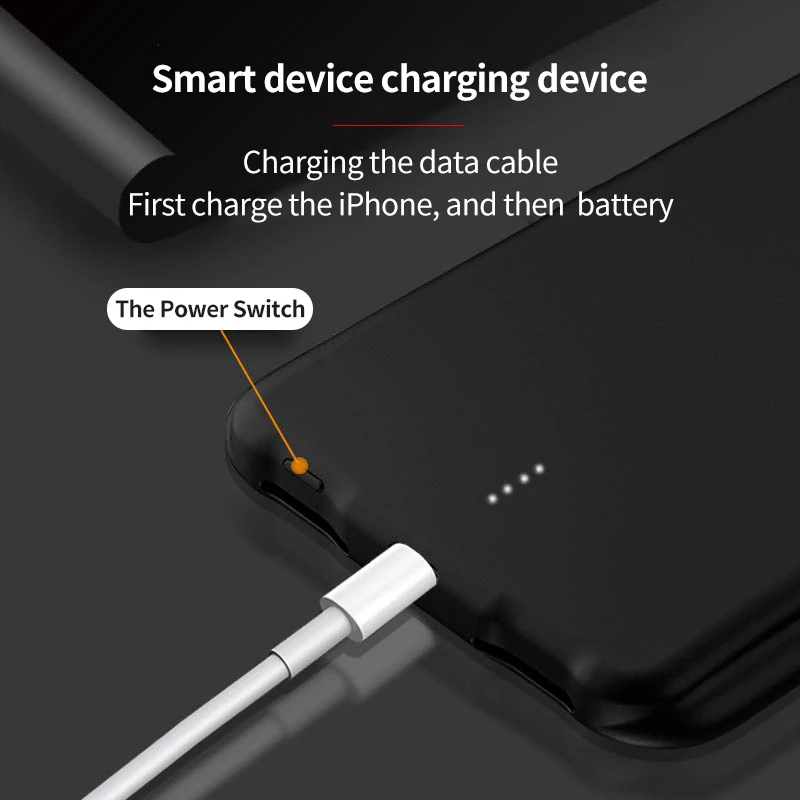 Чехол для аккумулятора Travelcool iPhone XR Ультратонкий силиконовый противоударный