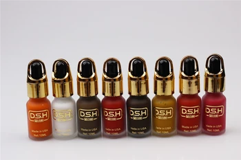 

5pcs imported eyebrow tattoo ink permanent makeup pigment 3D manual embroidery paint 10ml DSH brand