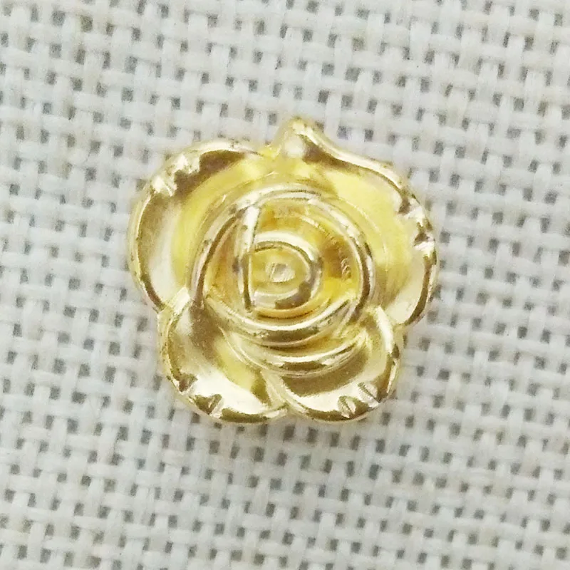 20 шт. Цветы Кабошоны Камея свободные разделители Роза слайд шармы браслет