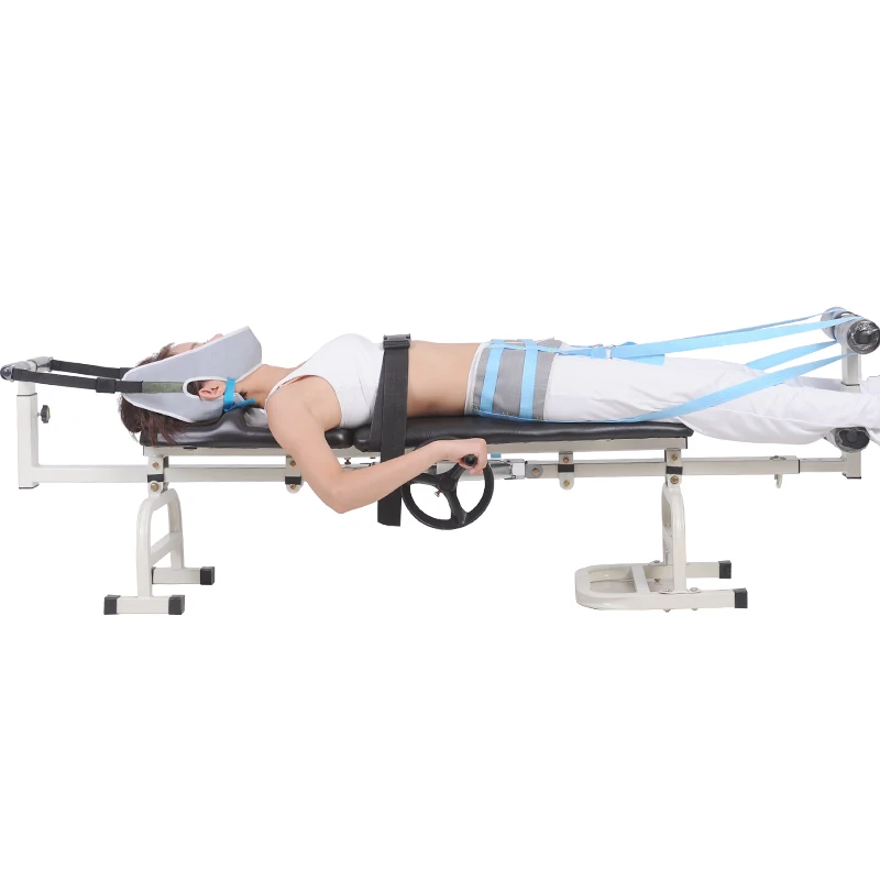  Health protection therapy human stretcher cervical lumbar traction bed lumbar traction bed home Pos