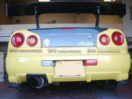 R34 GTR Rear Bumper Exhaust Heat Shield (OEM Rear Bumper Only)(2)_1