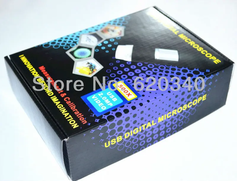 500 X USB электронное Микроскопическое цифровое увеличительное стекло, для промышленного тестирования(текстиль), с измерением
