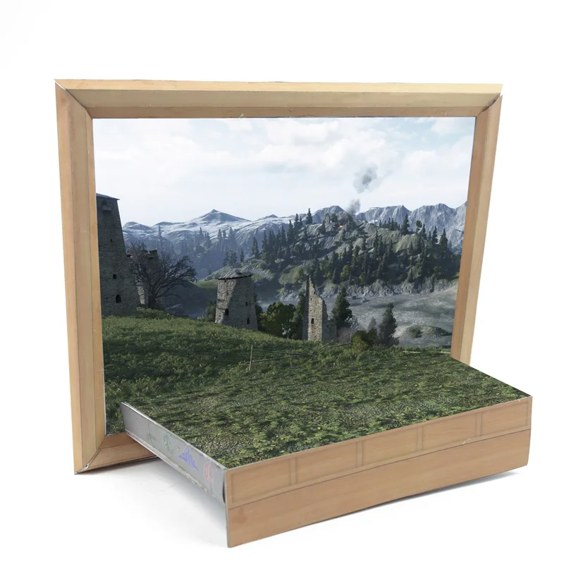 DIY бумажный материал для фоторамки и декорации товары 1:50 моделей