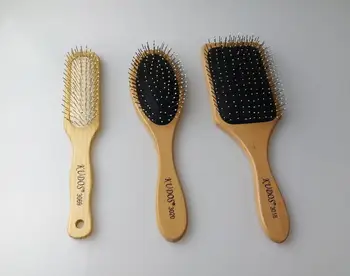 

1Pcs Stainless Steel Bristles Hair Comb Brush Paddle Hair Brush Hair Extension Brush GIC-HB585 Free Shipping