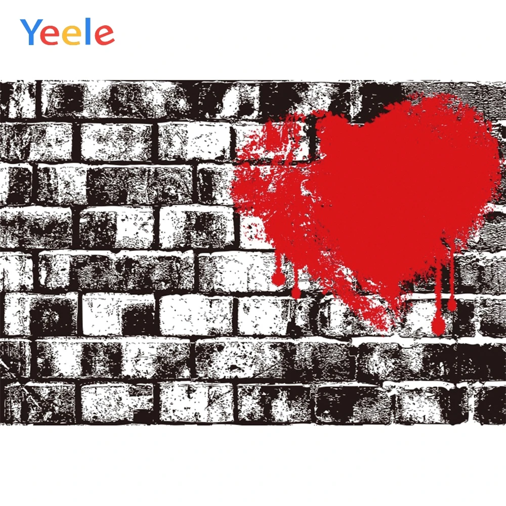 

Yeele Love Heart Wedding Party Vintage Fashion Girl Personalized Photographic Backdrops Photography Backgrounds For Photo Studio