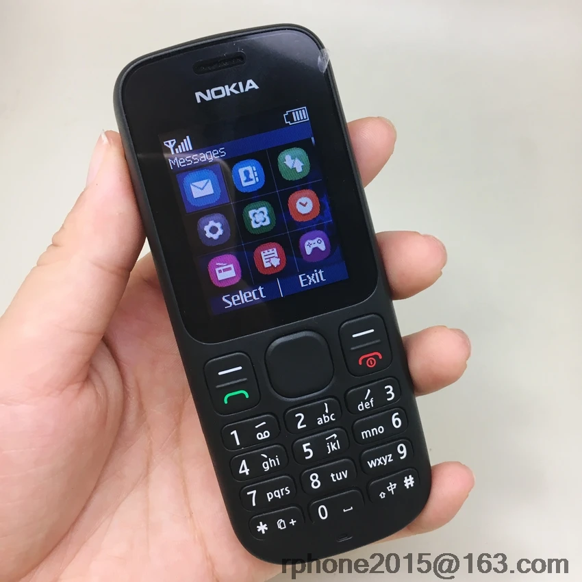Оригинал Восстановленное Nokia 1000 GSM 900/1800 разблокировать телефон и не может