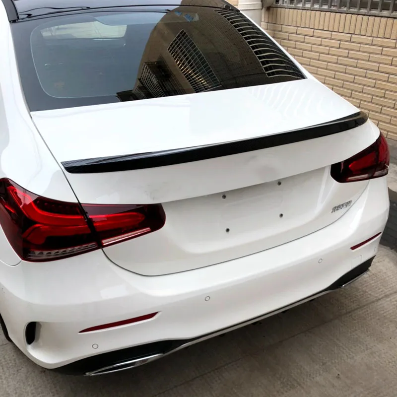 

For Mercedes-Benz V177 W177 ABS Primer Color Exterior Rear Spoiler Tail Trunk Boot Wing Decoration Car Styling