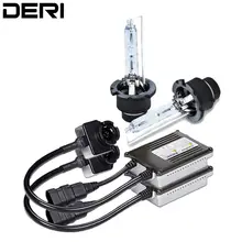 Prémio Atualização Início Rápido Brilhante DC 35 w D2S D2R D4S D4R Reator Digital Slim Lastro HID Xenon Kit Canbus bloquear ignição Lâmpadas