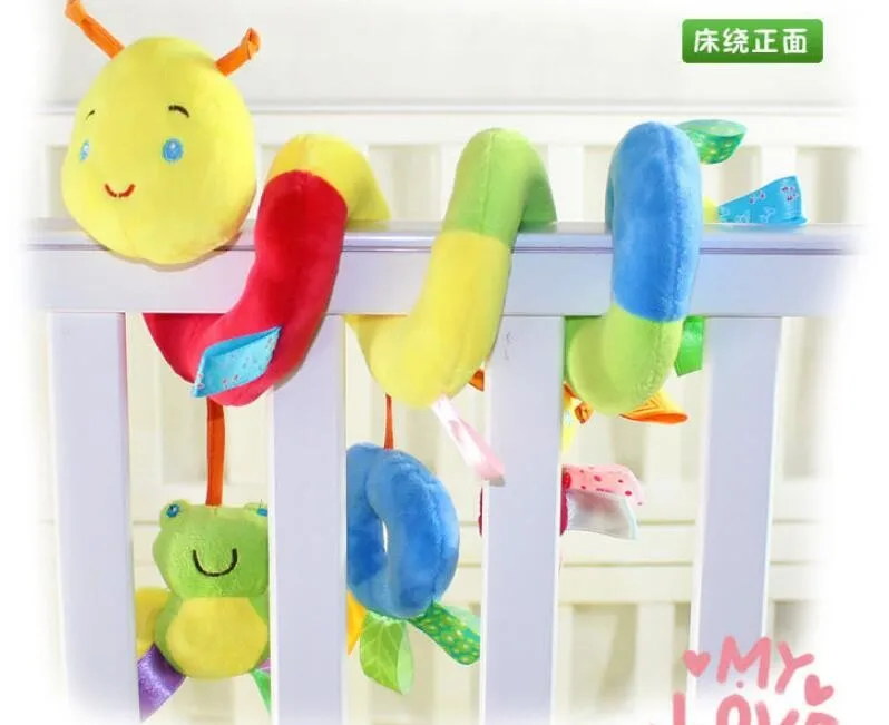 Newborn Baby  Rattles Mobiles Educational Toys For Children Teether Toddlers Bed Bell Baby Playing Kids Stroller Hanging Dolls