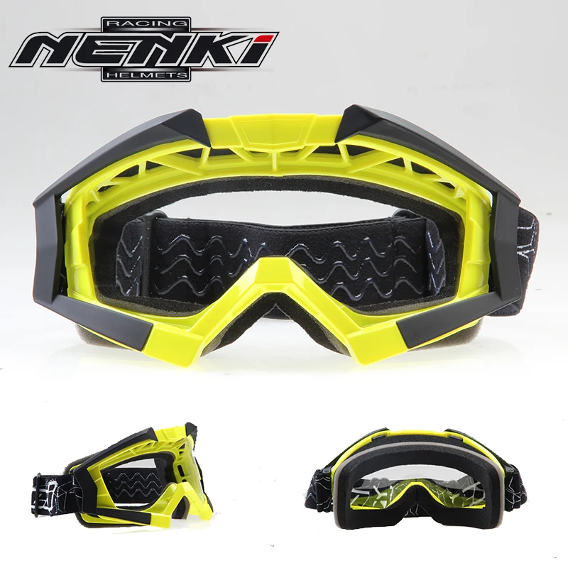 Профессиональные мотокросса очки гонщика очки для мотоциклетных шлемов маска Мотор велосипед Gafas бренд NENKI NK1017