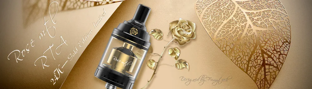 Fumytech Rose mtl RTA Gold Edition (8)