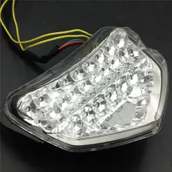 Aftermarket Бесплатная доставка Мотоцикл частей LED фонарь для Suzuki gsx-r GSXR 600 750 2004-2005 Clear