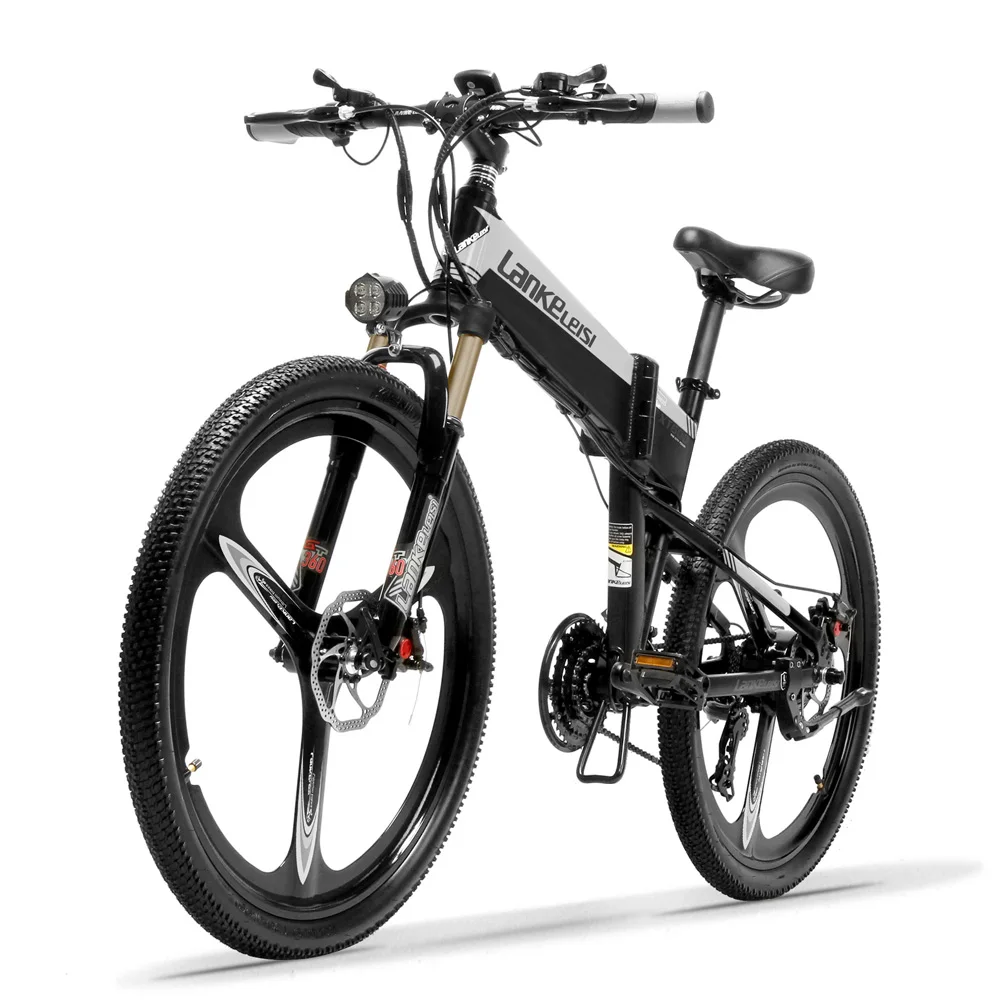 XT600 26 ''складной электровелосипед 21 скорость горный велосипед 400 Вт 12 8 А. Ч